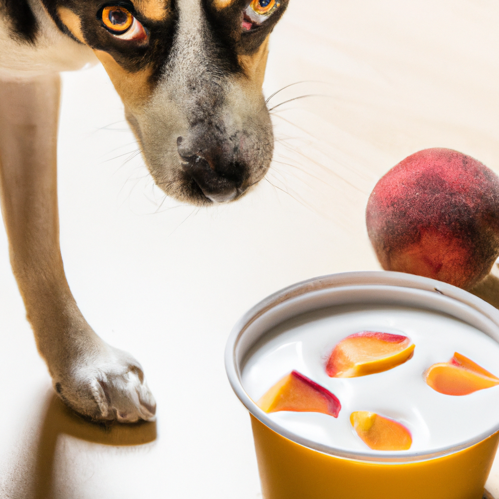 Can Dogs Eat Peach Yogurt?