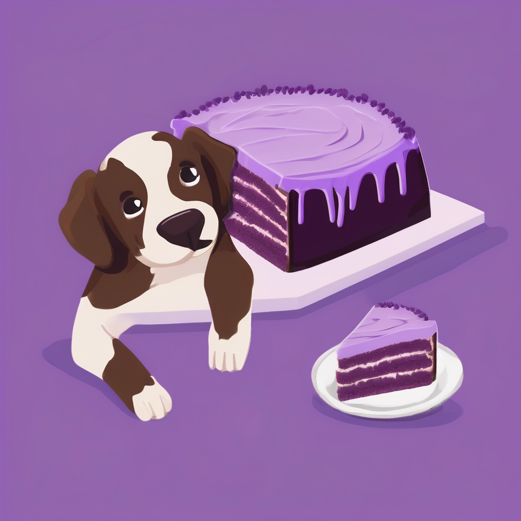 Can Dogs Eat Ube Cake?